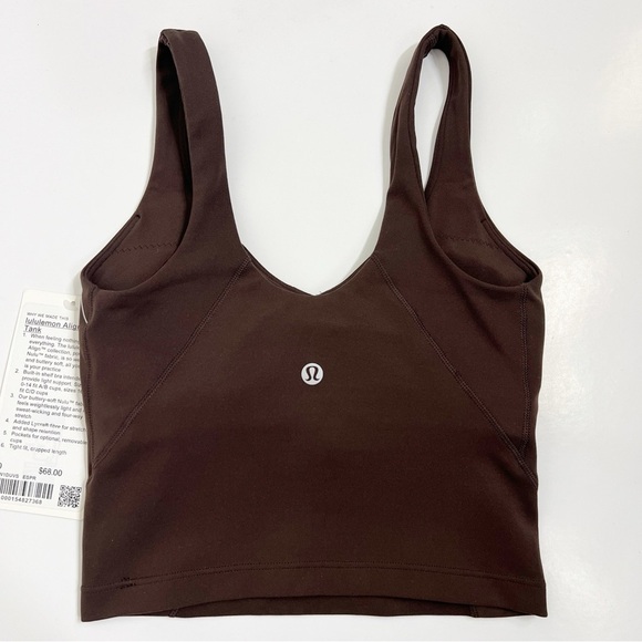 Lululemon NWT Align Tank Top Espresso - Picture 5 of 11